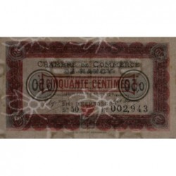 Nancy - Pirot 87-10 - 50 centimes - Série 5O - 01/12/1916 - Etat : TTB+