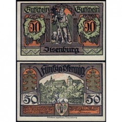 Allemagne - Notgeld - Ilsenburg - 50 pfennig - 01/06/1921 - Etat : NEUF