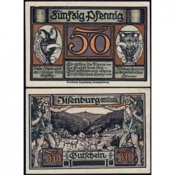 Allemagne - Notgeld - Ilsenburg - 50 pfennig - 01/06/1921 - Etat : SPL