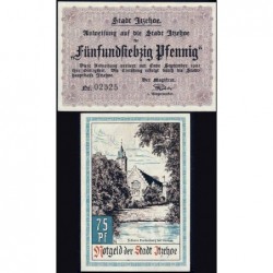 Allemagne - Notgeld - Itzehoe - 75 pfennig - 1921 - Etat : SPL+