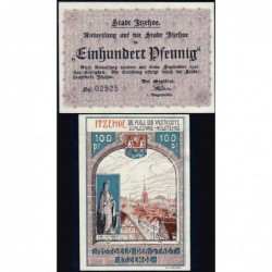 Allemagne - Notgeld - Itzehoe - 100 pfennig - 1921 - Etat : SPL+