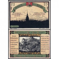 Allemagne - Notgeld - Itzehoe - 75 pfennig - 1921 - Etat : SUP+