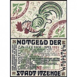 Allemagne - Notgeld - Itzehoe - 75 pfennig - 1921 - Etat : SPL