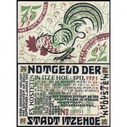 Allemagne - Notgeld - Itzehoe - 75 pfennig - 1921 - Etat : SPL