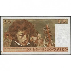 F 63-01 - 23/11/1972 - 10 francs - Berlioz - Série F.1 - Etat : TB+