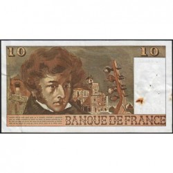F 63-12 - 07/08/1975 - 10 francs - Berlioz - Série V.212 - Etat : TB+