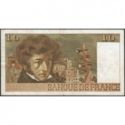F 63-12 - 07/08/1975 - 10 francs - Berlioz - Série P.223 - Etat : TB