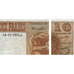 F 63-14 - 06/11/1975 - 10 francs - Berlioz - Série A.253 - Etat : TB