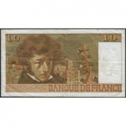 F 63-17a - 05/01/1976 - 10 francs - Berlioz - Série M.283 - Etat : TB