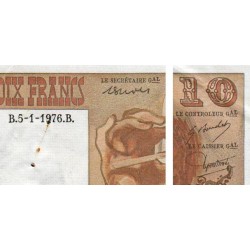 F 63-17b - 05/01/1976 - 10 francs - Berlioz - Série F.284 - Etat : SUP