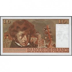 F 63-19 - 01/07/1976 - 10 francs - Berlioz - Série S.289 - Etat : TTB+