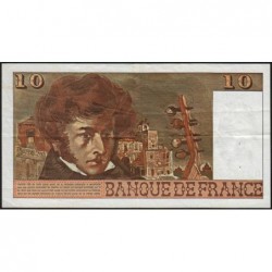 F 63-19 - 01/07/1976 - 10 francs - Berlioz - Série U.291 - Etat : TB+