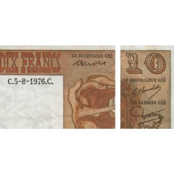 F 63-20 - 05/08/1976 - 10 francs - Berlioz - Série L.294 - Etat : TB+