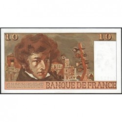 F 63-20 - 05/08/1976 - 10 francs - Berlioz - Série X.294 - Etat : SPL+