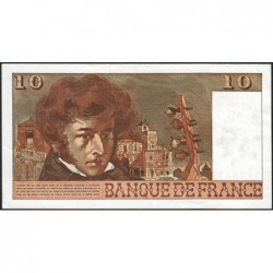 F 63-21 - 03/03/1977 - 10 francs - Berlioz - Série K.295 - Etat : TTB