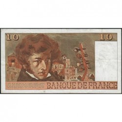 F 63-21 - 03/03/1977 - 10 francs - Berlioz - Série F.296 - Etat : TB+