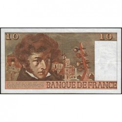 F 63-22 - 02/06/1977 - 10 francs - Berlioz - Série Q.298 - Etat : TTB