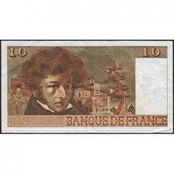 F 63-22 - 02/06/1977 - 10 francs - Berlioz - Série U.299 - Etat : TB