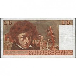 F 63-22 - 02/06/1977 - 10 francs - Berlioz - Série A.300 - Etat : TB