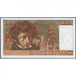 F 63-22 - 02/06/1977 - 10 francs - Berlioz - Série B.300 - Etat : SUP