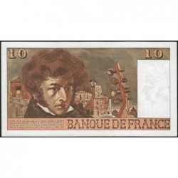 F 63-23 - 02/03/1978 - 10 francs - Berlioz - Série D.301 - Etat : TTB+
