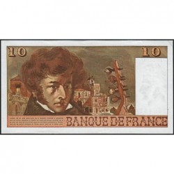 F 63-24 - 06/07/1978 - 10 francs - Berlioz - Série V.304 - Etat : SUP