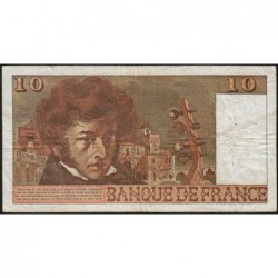 F 63-24 - 06/07/1978 - 10 francs - Berlioz - Série W.304 (remplacement) - Etat : TB
