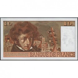 F 63-24 - 06/07/1978 - 10 francs - Berlioz - Série B.305 - Etat : SPL+