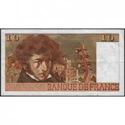 F 63-25 - 06/07/1978 - 10 francs - Berlioz - Série T.306 - Etat : TTB+