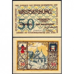 Allemagne - Notgeld - Westerburg - 50 pfennig - 1920 - Etat : SPL