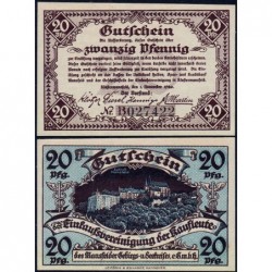 Allemagne - Notgeld - Klostermansfeld - 20 pfennig - Série B - 01/11/1920 - Etat : NEUF