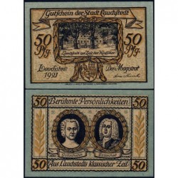 Allemagne - Notgeld - Lauchstedt (Bad Lauchstädt) - 50 pfennig - 1921 - Etat : NEUF
