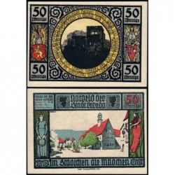 Allemagne - Notgeld - Lobeda (Jena) - 50 pfennig - 1921 - Etat : NEUF