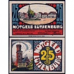 Allemagne - Notgeld - Lütjenburg - 25 pfennig - 02/03/1921 - Etat : NEUF