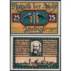 Allemagne - Notgeld - Zörbig - 25 pfennig - Série IV - 1921 - Etat : SPL