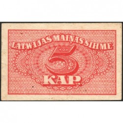 Lettonie - Pick 9a - 5 kapeikas - 1920 - Etat : SUP