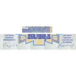 Lettonie - Pick 37 - 5 rubli - Série EL - 1992 - Etat : NEUF