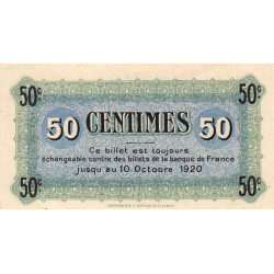 Le Puy (Haute-Loire) - Pirot 70-5 - 50 centimes - Série C - 10/10/1916 - Etat : SUP+