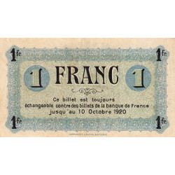 Le Puy (Haute-Loire) - Pirot 70-6 - 1 franc - Série B - 10/10/1916 - Etat : TTB