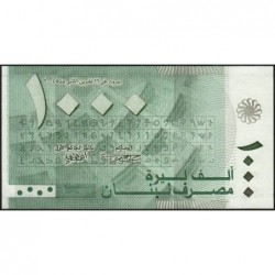 Liban - Pick 84a - 1'000 livres - Série K01 - 22/11/2004 - Etat : NEUF