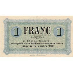 Le Puy (Haute-Loire) - Pirot 70-3 - 1 franc - Série A - 10/10/1916 - Petit numéro - Etat : SPL+