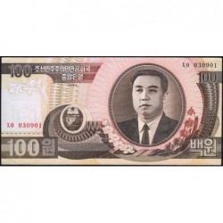 Corée du Nord - Pick 43a_1 - 100 won - 1992 - Etat : SUP+