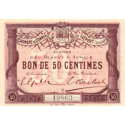 Le Tréport - Pirot 71-1 - 50 centimes - Lettre C - Sans série - 1915 - Etat : SPL