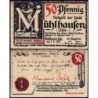 Allemagne - Notgeld - Mühlhausen - 50 pfennig - Document 2 - 01/04/1921 - Etat : TTB+