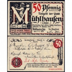Allemagne - Notgeld - Mühlhausen - 50 pfennig - Archive 4 - 01/04/1921 - Etat : SUP