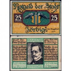 Allemagne - Notgeld - Zörbig - 25 pfennig - Série I - 1921 - Etat : TTB+