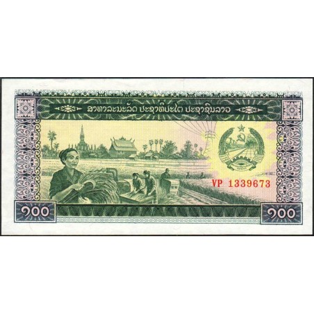 Laos - Pick 30r (remplacement) - 100 kip - Série VP - 1979 - Etat : NEUF