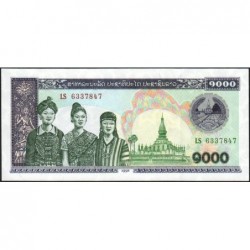 Laos - Pick 32Aa - 1'000 kip - Série LS - 1998 - Etat : NEUF