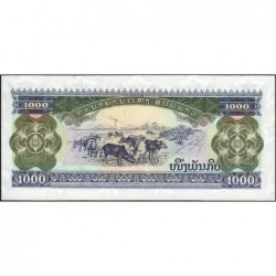 Laos - Pick 32Aar (remplacement) - 1'000 kip - Série DD - 1998 - Etat : NEUF