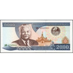 Laos - Pick 33b - 2'000 kip - Série QH - 2003 - Etat : NEUF